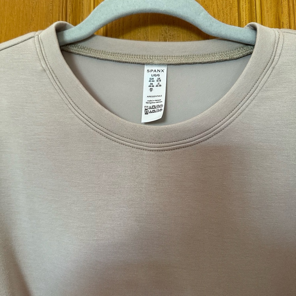 SPANX Taupe Midi Dress - Picture 3 of 4